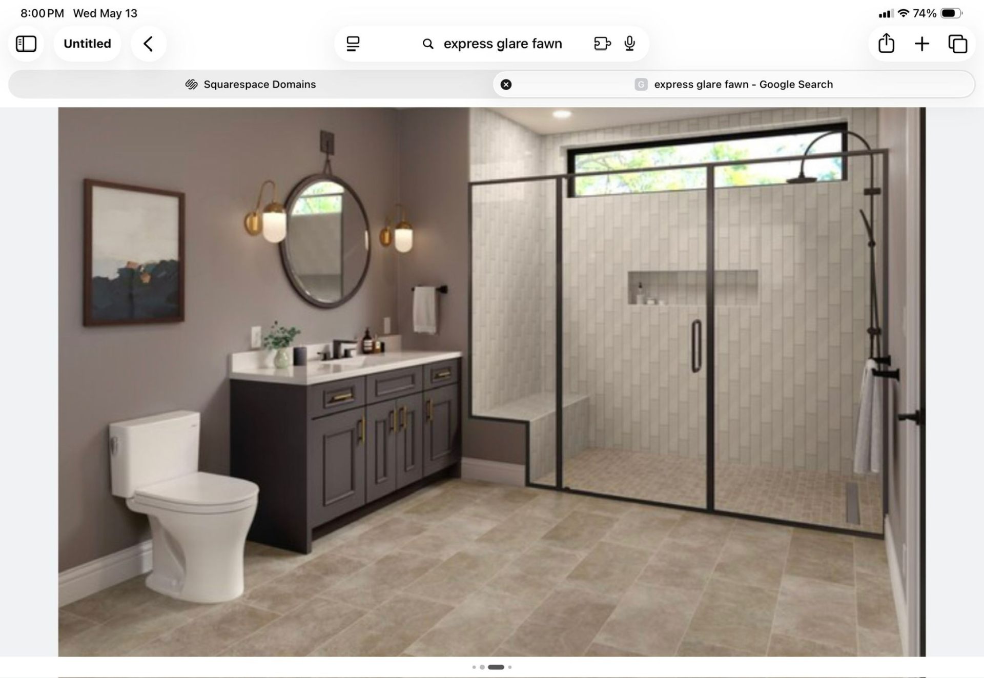 Bath remodel
